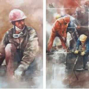 用畫筆講好浦東故事，這個美術作品展舉行